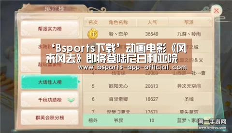 ‘Bsports下载’动画电影《风来风去》即将登陆尼日利亚院线(图1) BsportsAPP下载